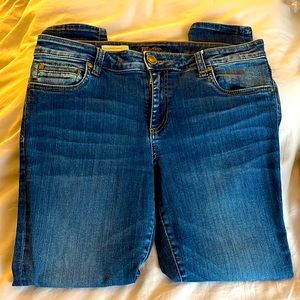 Kut from the Kloth toothpick skinny jeans size 10 short